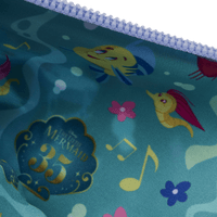 Disney The Little Mermaid Ariel Life Is The Bubbles Zipper Pouch Wristlet Loungefly - Bubblegum Divas 