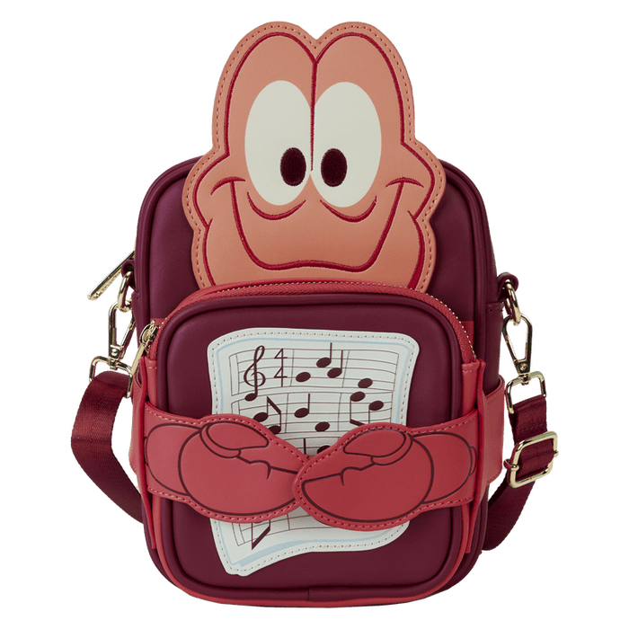 Disney The Little Mermaid Sebastian Crossbody Bag with Coin Bag Loungefly - Bubblegum Divas