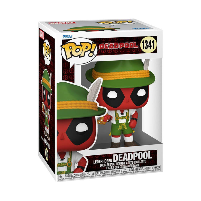 FUNKO POP! Deadpool Lederhosen Vinyl Toy Figure #1341 - Bubblegum Divas 