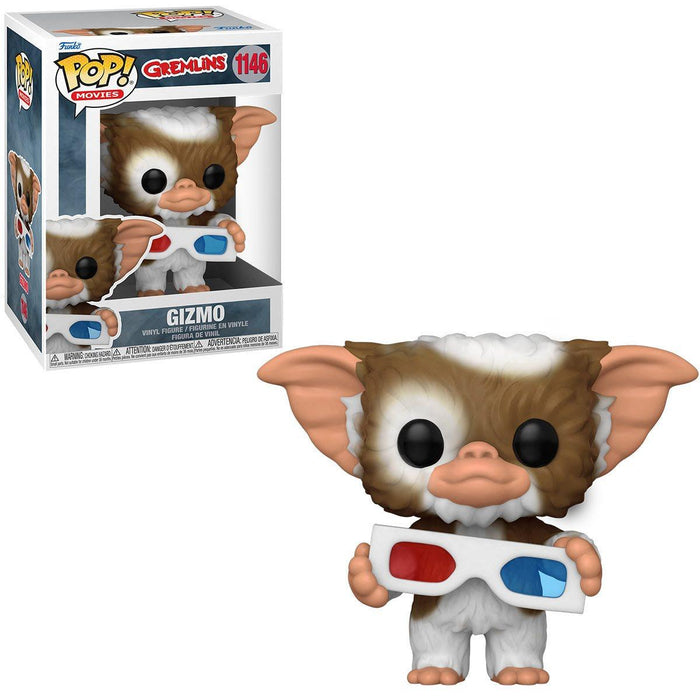 FUNKO POP! Gremlins Gizmo with 3D Glasses Vinyl Toy Figure #1146 - Bubblegum Divas 