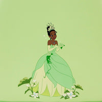 Loungefly Disney's Princess and the Frog Tiana Lenticular Zip-Around Wristlet - Bubblegum Divas 