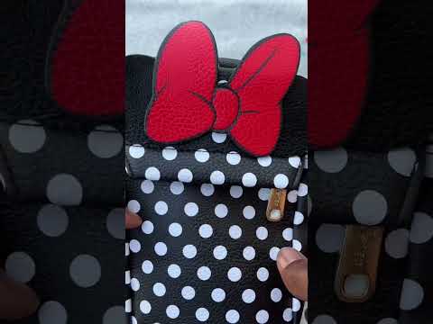 Disney: Minnie Mouse Ears and Bow Crossbody Bag