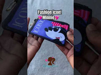 Disney Minnie Mouse Iconic Canvas Zipper Wallet Video 