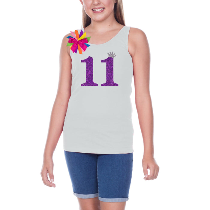Purple Sparkle 11 Shirt - Bubblegum Divas