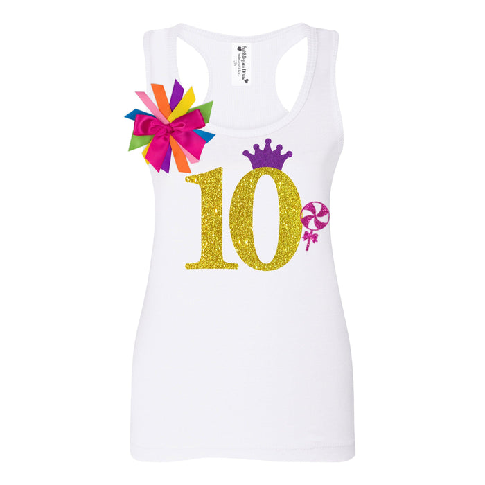 Cute Candy Lollipop Tank Top for Girls - Bubblegum Divas