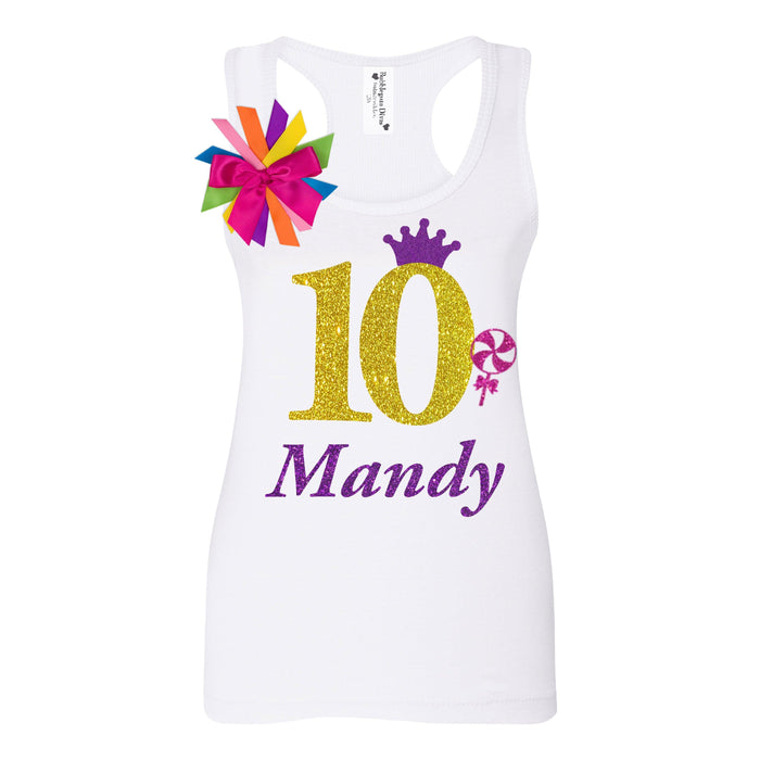 Cute Candy Lollipop Tank Top for Girls - Bubblegum Divas