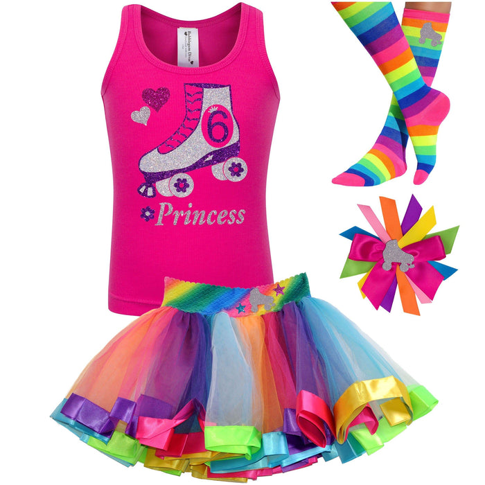 Silver Crush Roller Skate 6 - Bubblegum Divas