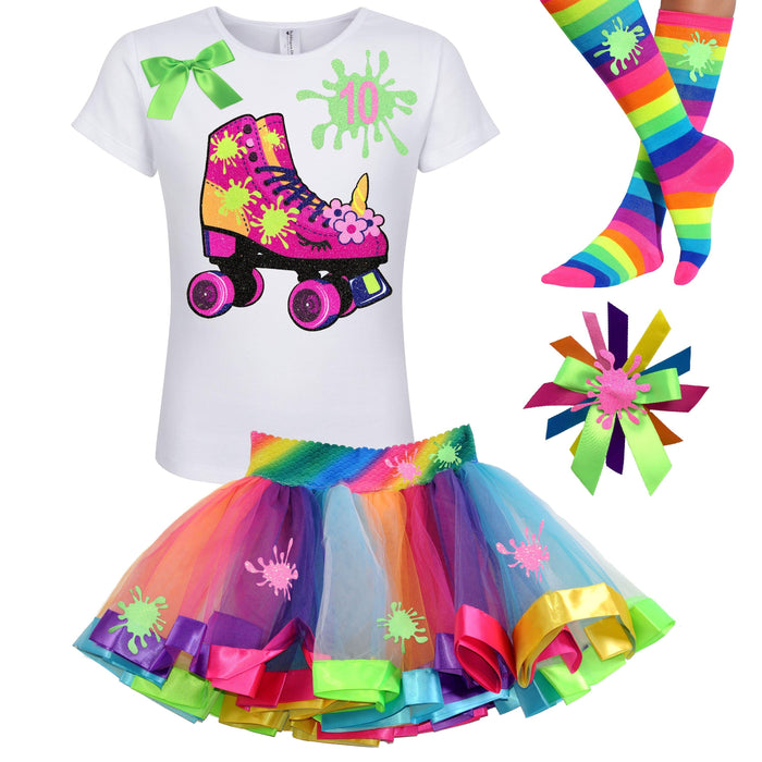 Slime Roller Skating Outfit for Girls - Bubblegum Divas
