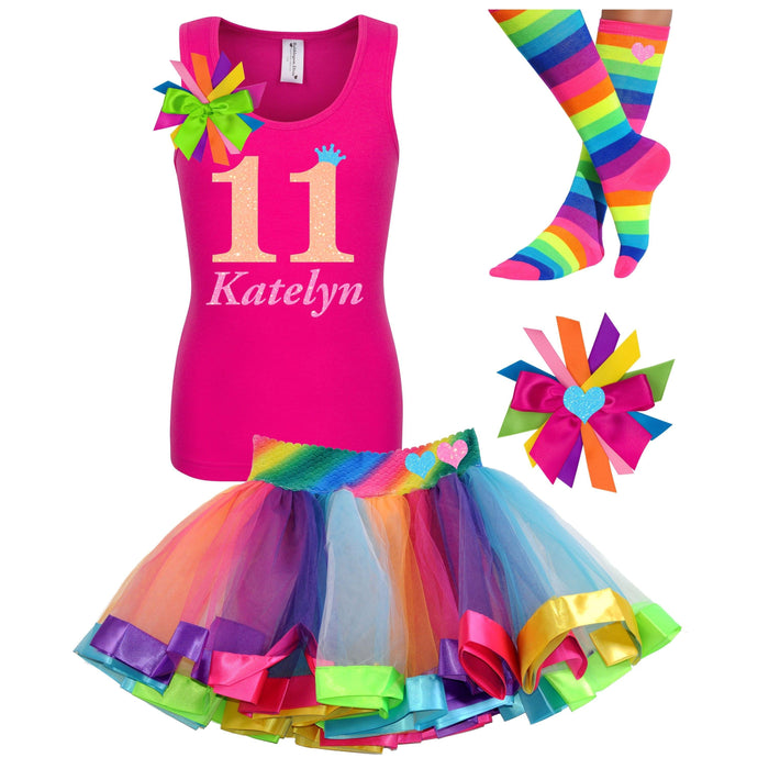 11th Birthday Outfit - Neon Glow - Outfit - Bubblegum Divas Store