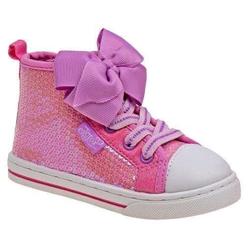 Jojo Siwa Pink Hightop Shoes - Bubblegum Divas