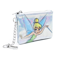 Disney Tinker Bell Iridescent Holographic Zipper Wallet Right Side of Bag
