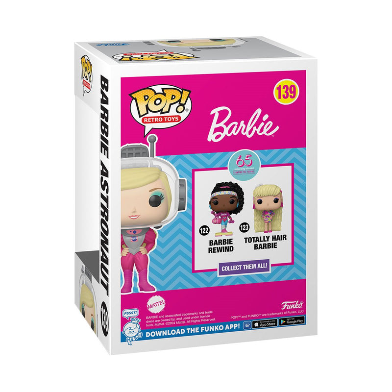 FUNKO POP! BARBIE Astronaut Toy Figure #139