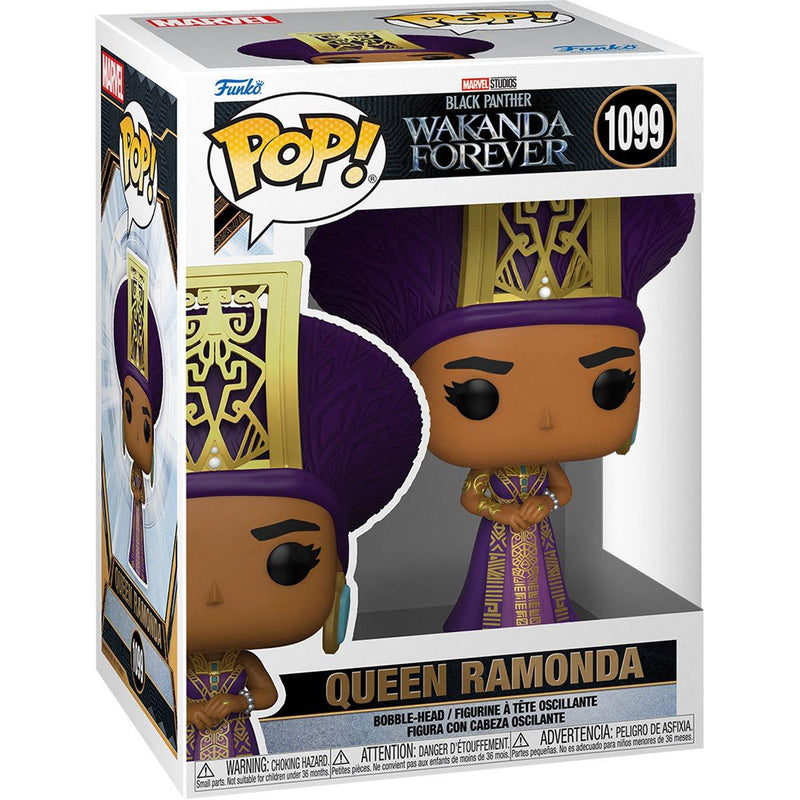 FUNKO POP! MOVIES: WAKANDA FOREVER - "Queen Ramonda" Vinyl Toy Figure #1099 - Bubblegum Divas 