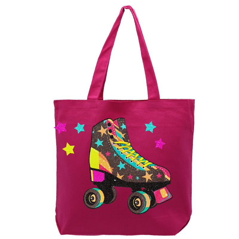 Foxy Brown Roller Skate Tote Bag - Bubblegum Divas 