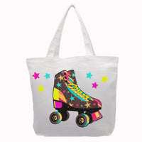 Foxy Brown Roller Skate Tote Bag - Bubblegum Divas 