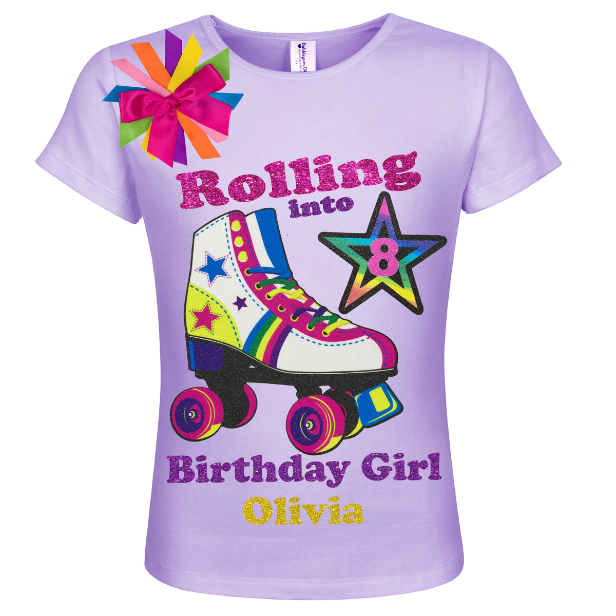 Rolling Birthday Girl Lucky Star