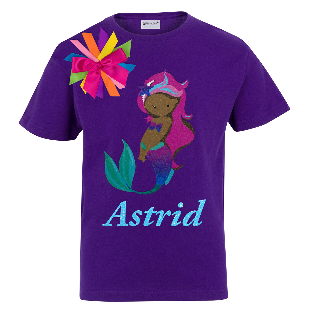 Personalized Mermaid Princess Shirt
