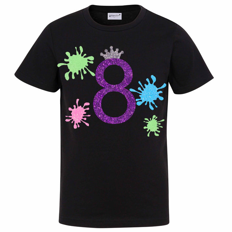 Slime Party 8th Birthday Girl Shirt