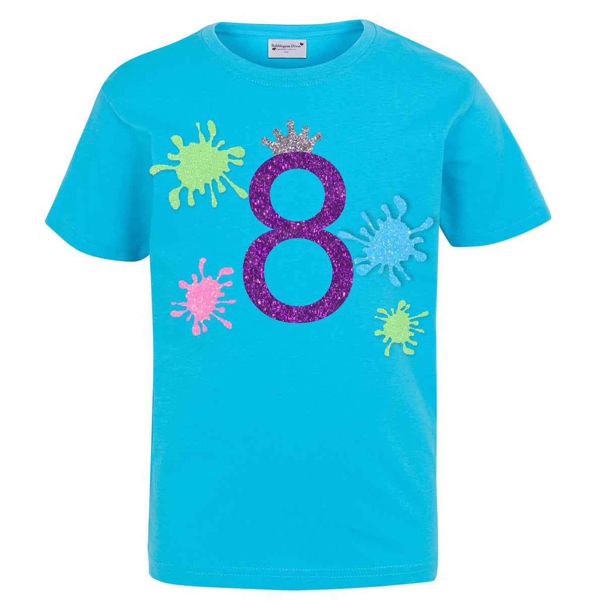Slime Party 8th Birthday Girl Shirt