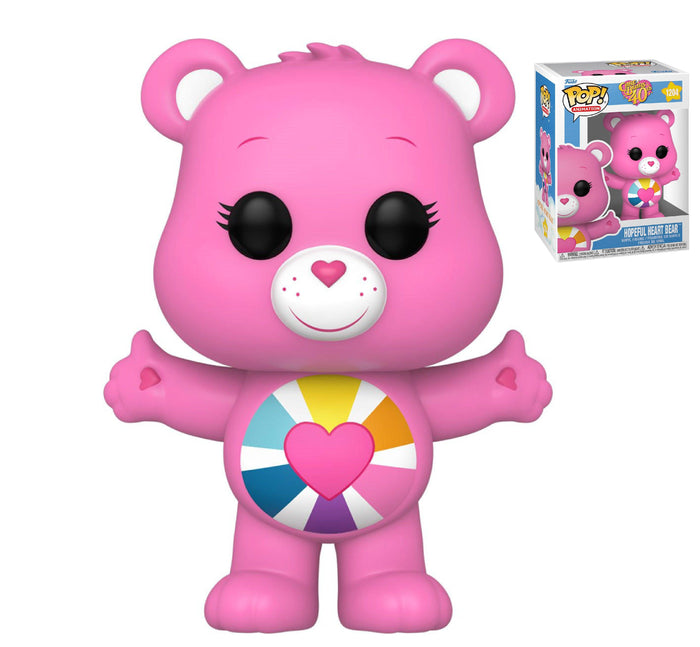 FUNKO POP! ANIMATION: Care Bears - "Hopeful Heart Bear" Vinyl Toy Figure #1204 - Bubblegum Divas 