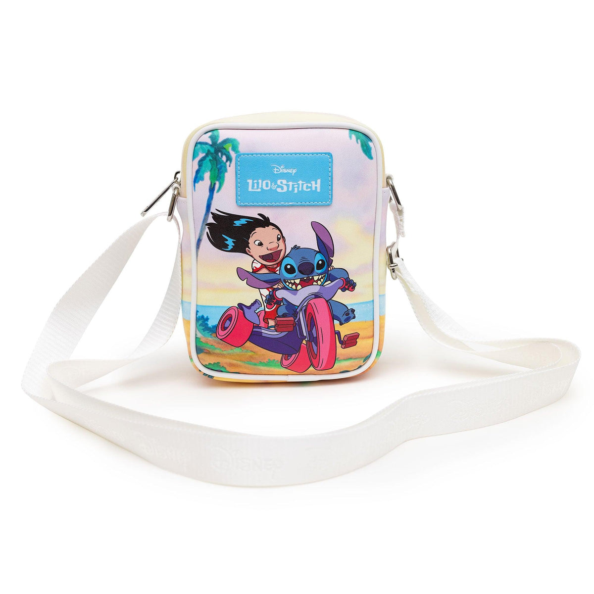 Disney: Lilo and Stitch Crossbody Bag - Riding and Beach Poses - Bubblegum Divas 