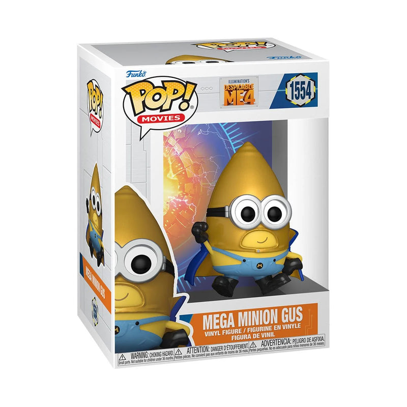 FUNKO POP! Descpicable Me 4 Mega Minion Gus Toy Figure #1554