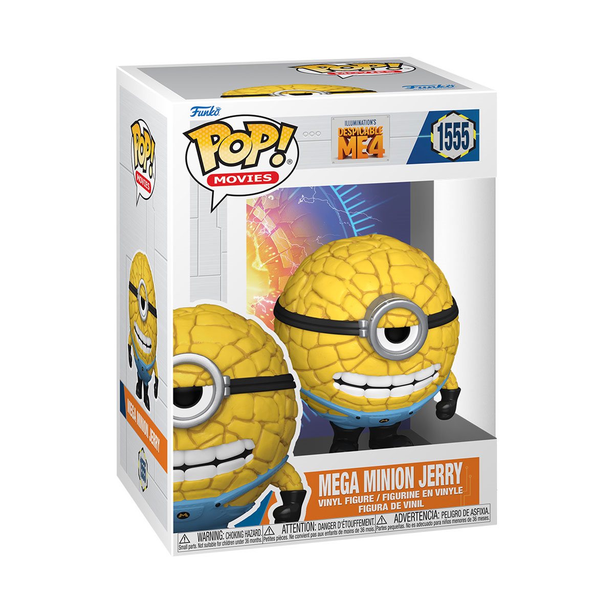 FUNKO POP! Descpicable Me 4 Mega Minion Jerry Toy Figure #1555