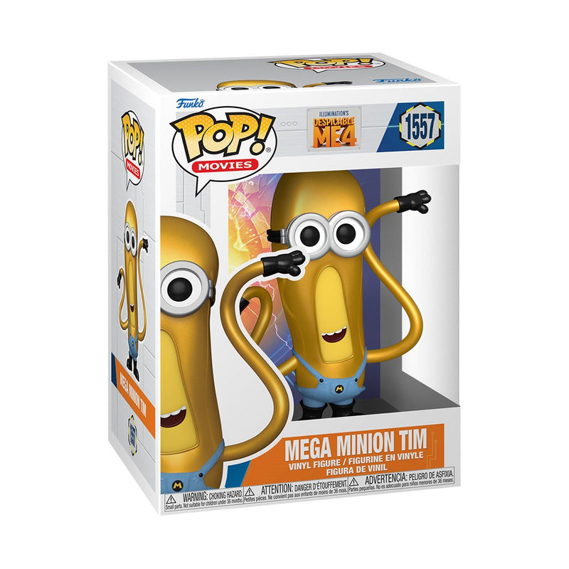 FUNKO POP! Descpicable Me 4 Mega Minion Tim Toy Figure #1557