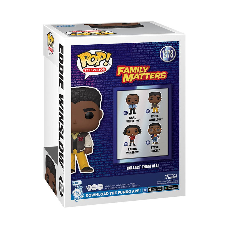 FUNKO POP! Family Matters Eddie Winslow Vinyl Figure #1378