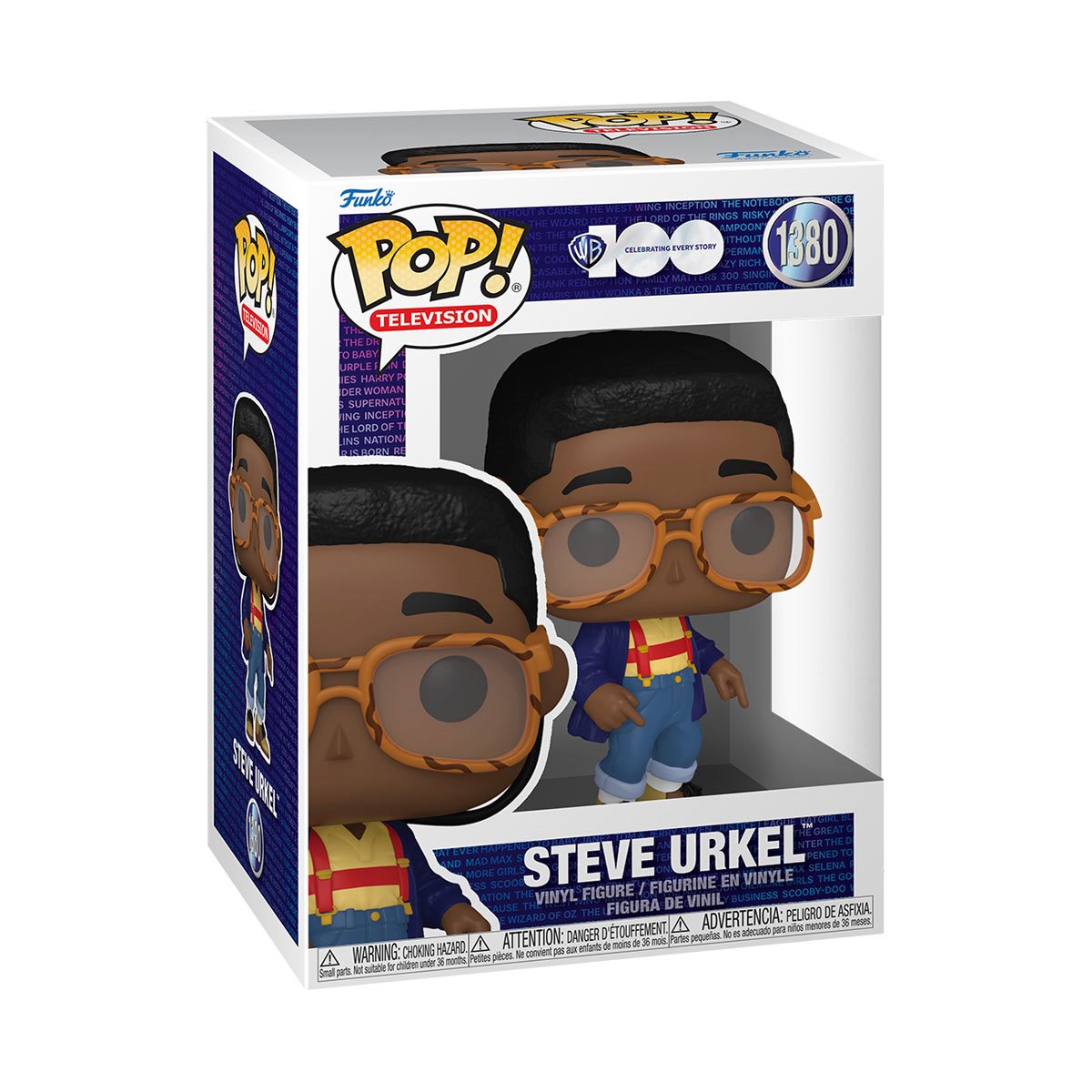 FUNKO POP! Family Matters Steve Urkel Vinyl Toy Figure #1380