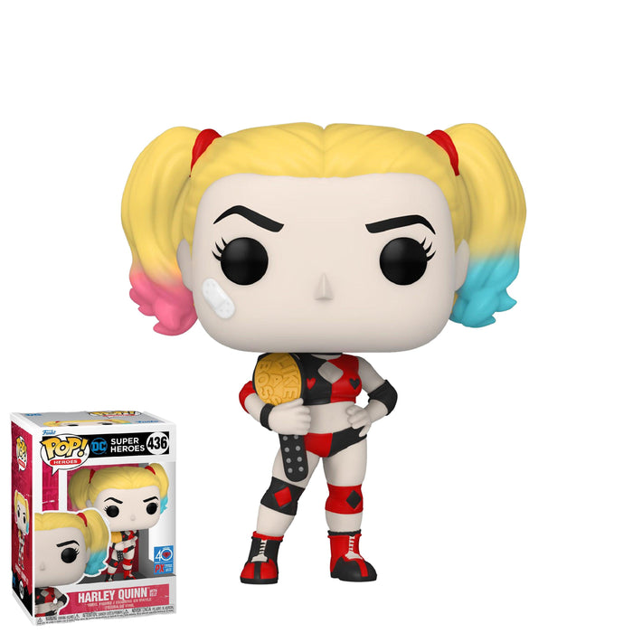 "Exclusive" FUNKO POP! TELEVISION: DC Comics Harley Quinn with Belt Pop!