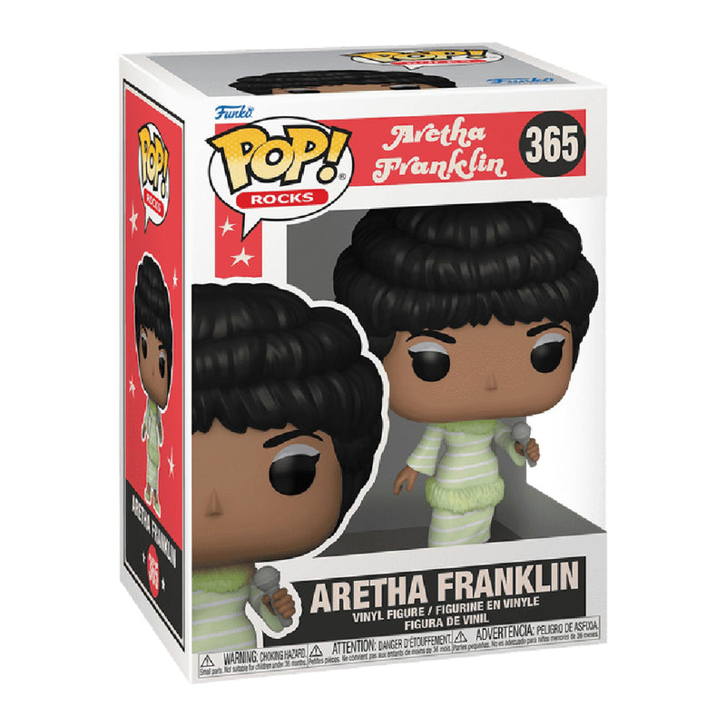 FUNKO POP! ROCKS: Aretha Franklin (Green Dress)
