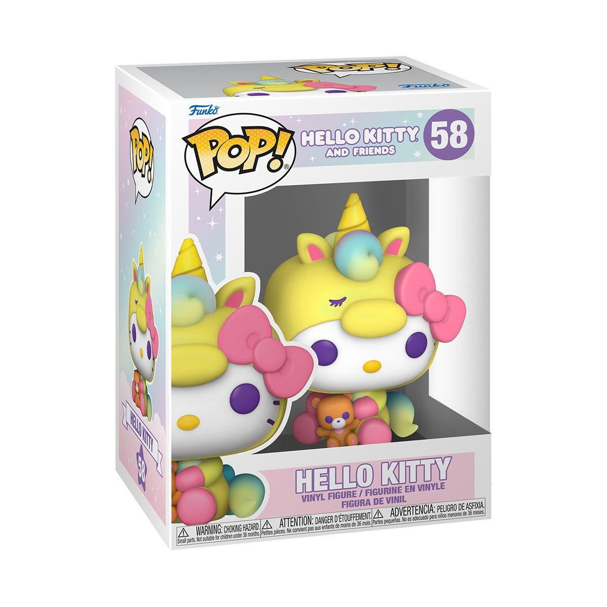 🎉 Shop FUNKO POP! Sanrio Hello Kitty Unicorn Toy Figure #58 at