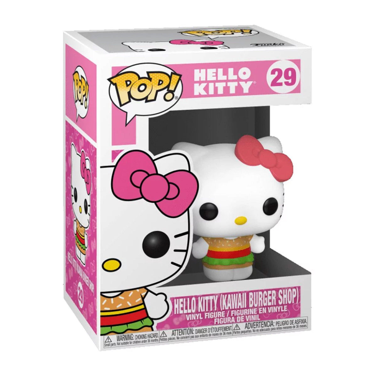 FUNKO POP! ANIMATION: Sanrio Hello Kitty Burger Shop Vinyl Toy Figure #29 - Bubblegum Divas 