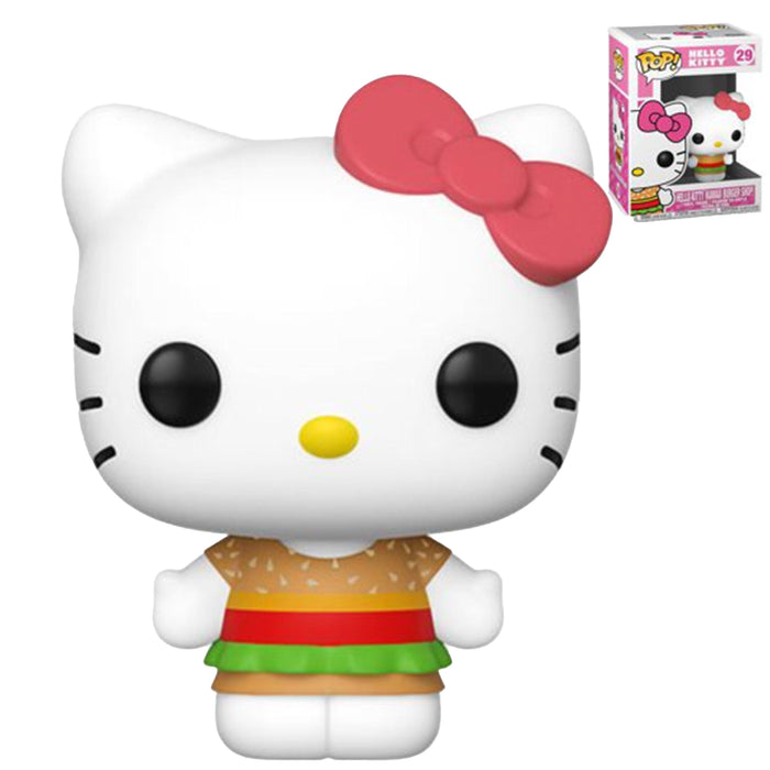 FUNKO POP! ANIMATION: Sanrio Hello Kitty Burger Shop Vinyl Toy Figure #29