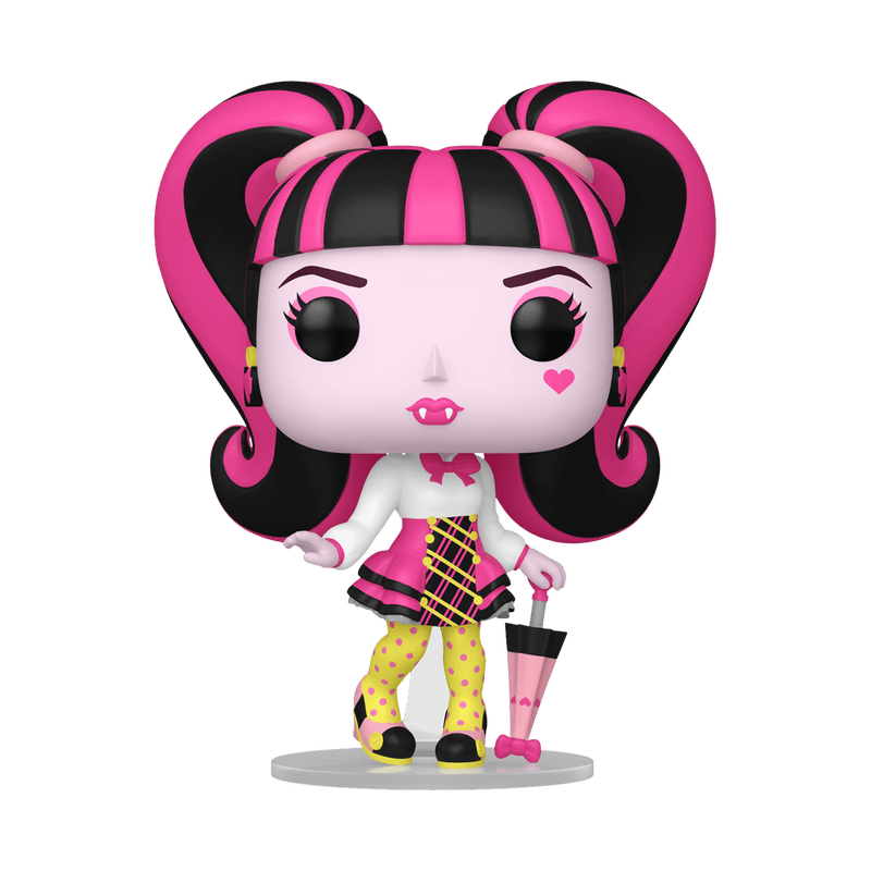 FUNKO POP! TELEVISION: MONSTER HIGH - "DRACULAURA" Vinyl Toy Figure #115 - Bubblegum Divas