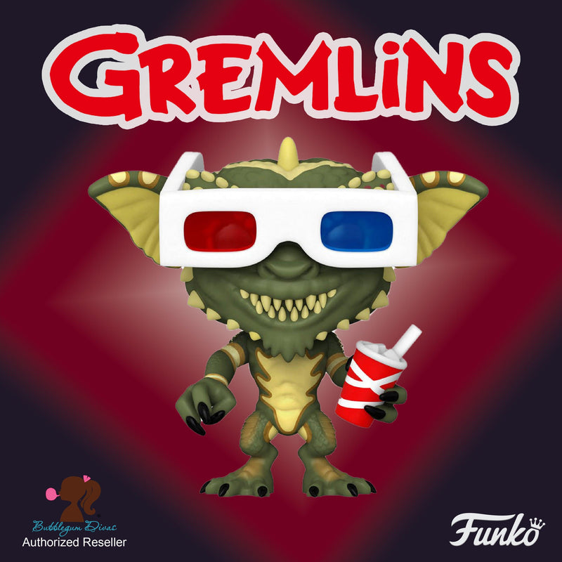FUNKO POP! MOVIES: Gremlins Stripe with 3D Glasses