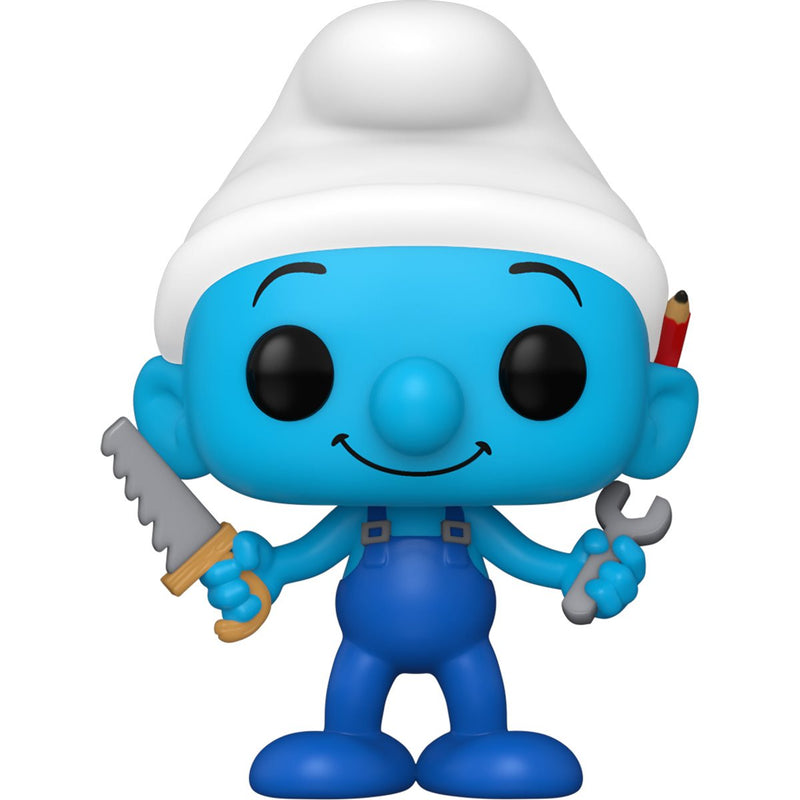 FUNKO POP! The Smurfs Classic Handy Smurf Vinyl Figure #1519