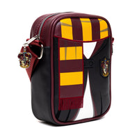 Harry Potter Hogwarts School GRYFFINDOR Uniform with Embroidery Zip Purse Crossbody Bag Wallet - Bubblegum Divas 