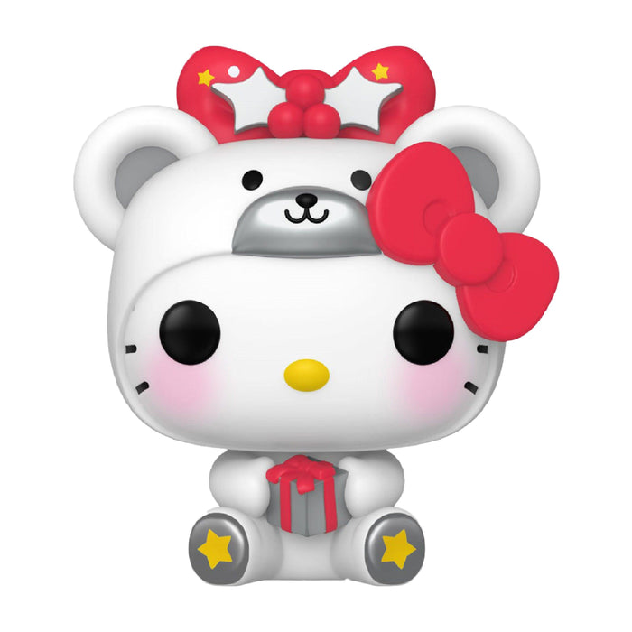 FUNKO POP! ANIMATION: Sanrio Hello Kitty In Polar Bear Outfit Vinyl Toy Figure #69 - Bubblegum Divas 