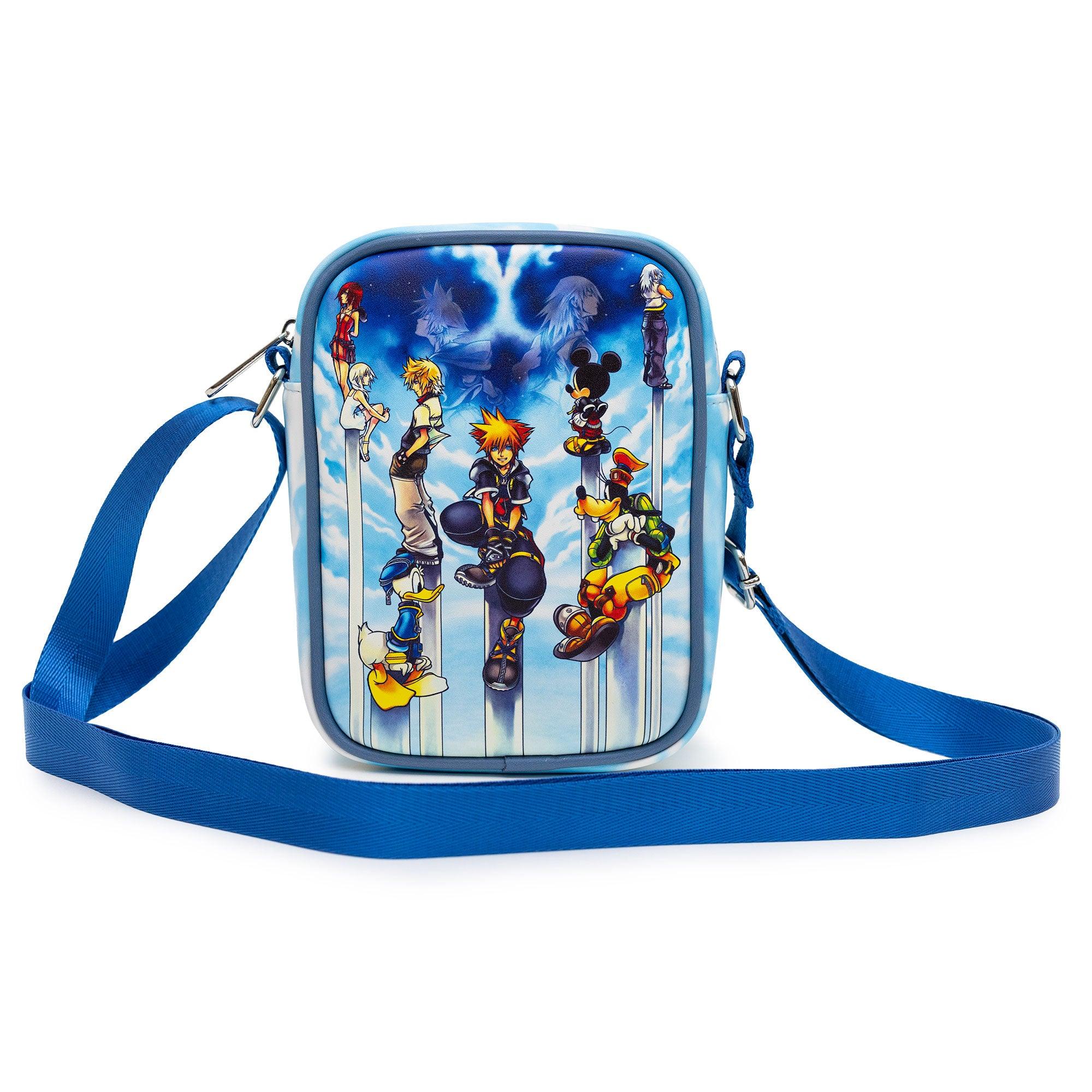 🎉 Shop Kingdom Hearts Crossbody Bag Tote Wallet Zip Purse at