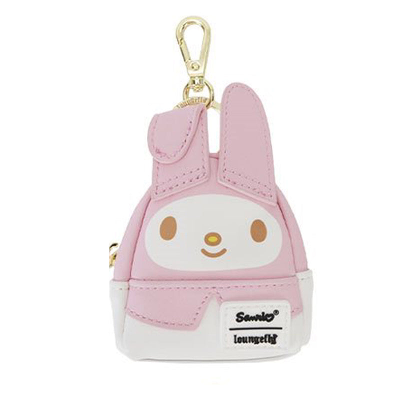 Hello Kitty 50th Anniversary Classic Mini-Backpack Key Chain Loungefly