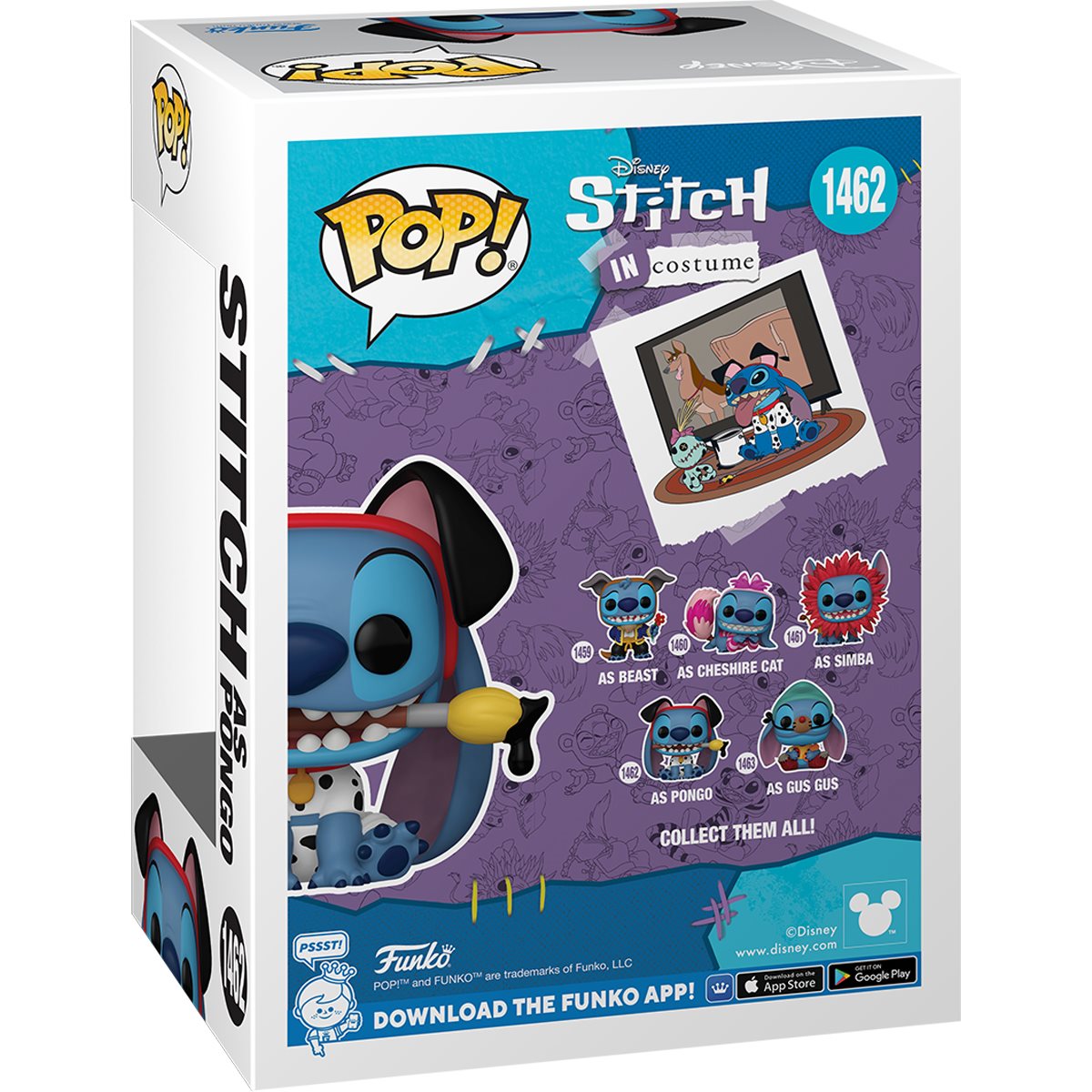 🎉 Shop Disney Lilo & Stitch Costume Stitch as Pongo Funko Pop