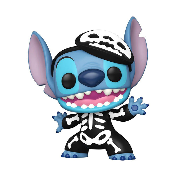 FUNKO POP! ANIMATION: Disney Lilo & Stitch Skeleton Stitch Vinyl Toy Figure #1234 - Bubblegum Divas 