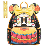 Minnie Mouse Dia de los Muertos Sugar Skull Mini-Backpack - Loungefly