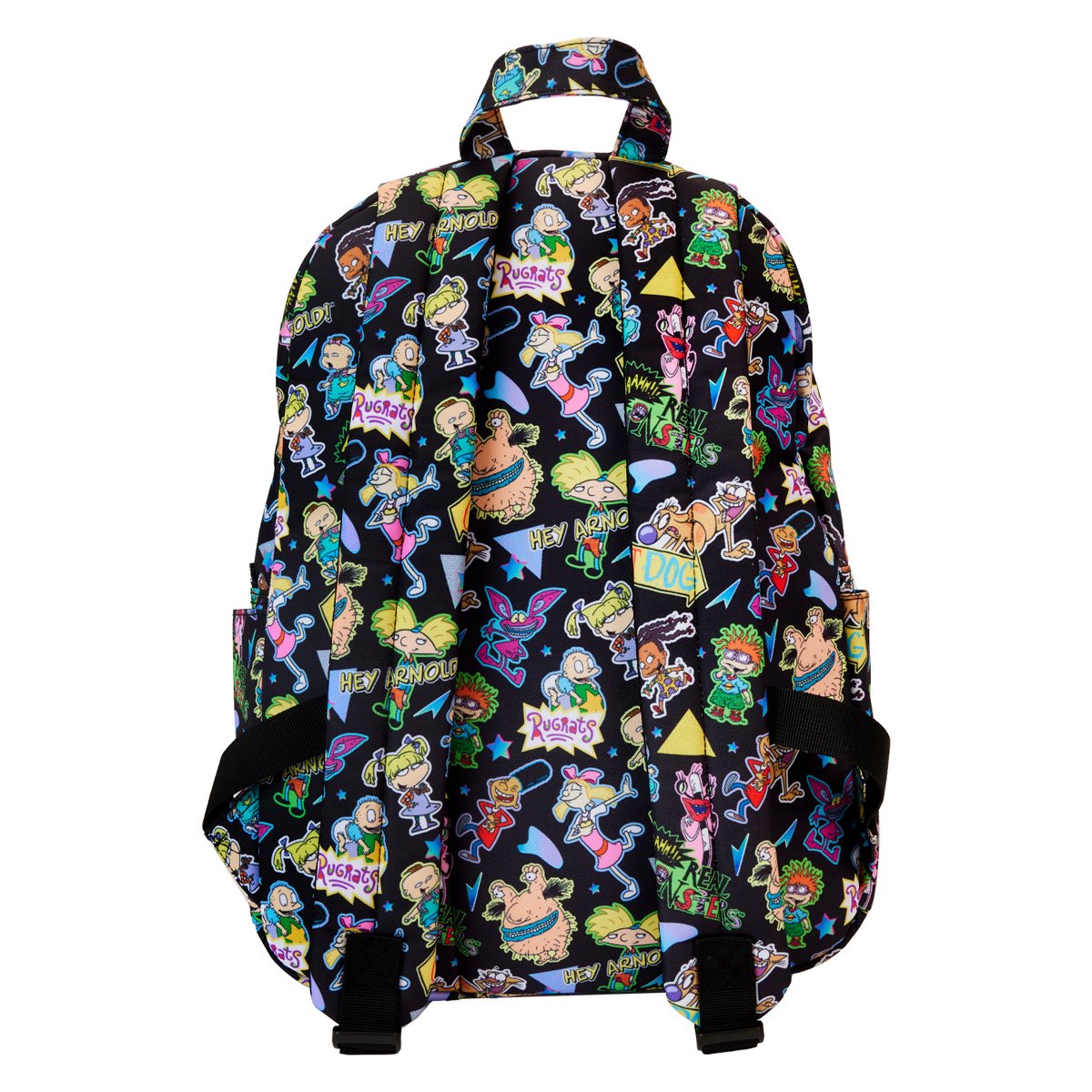 Nickelodeon Retro Characters Full-Size Nylon Backpack Loungefly