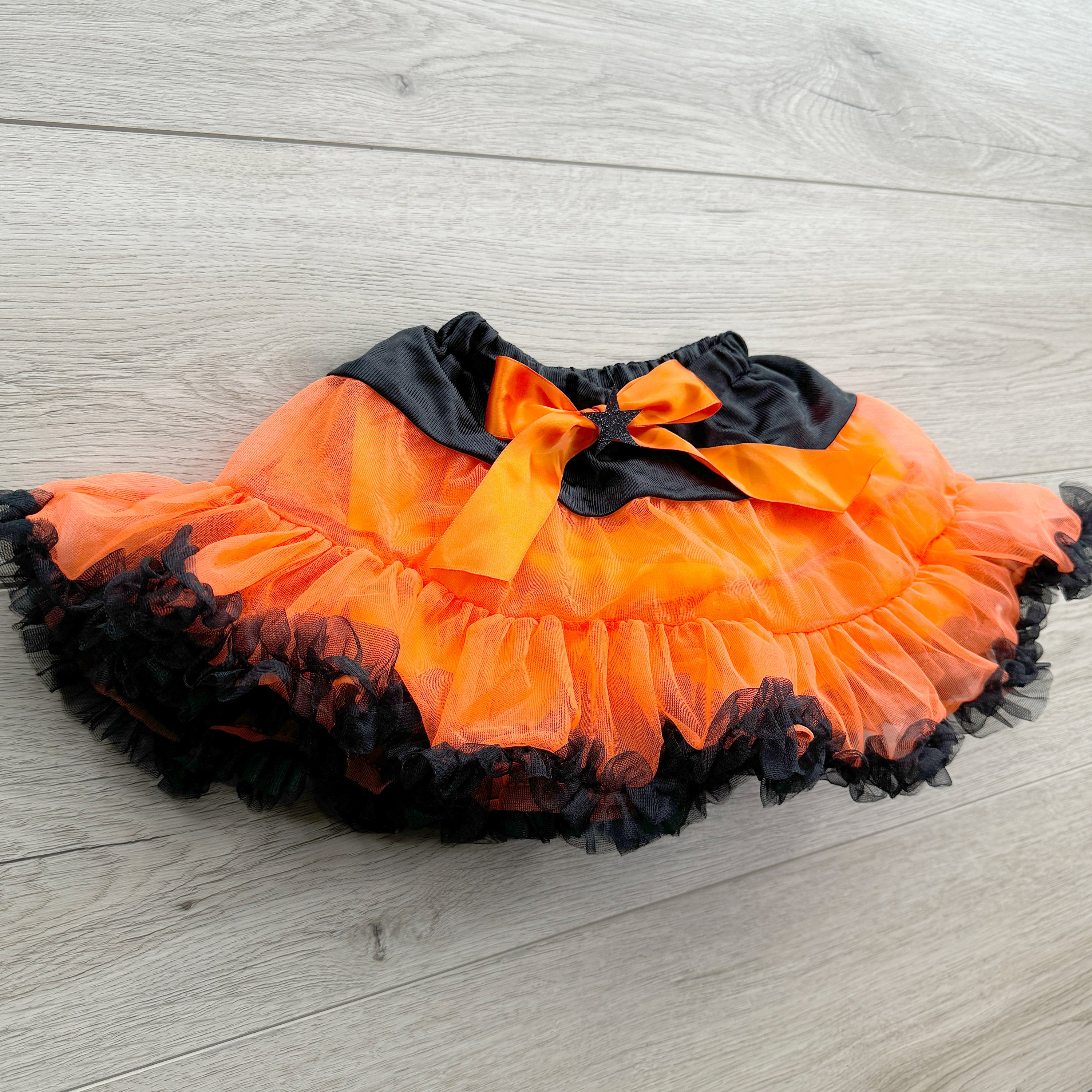 Orange tutu skirt best sale