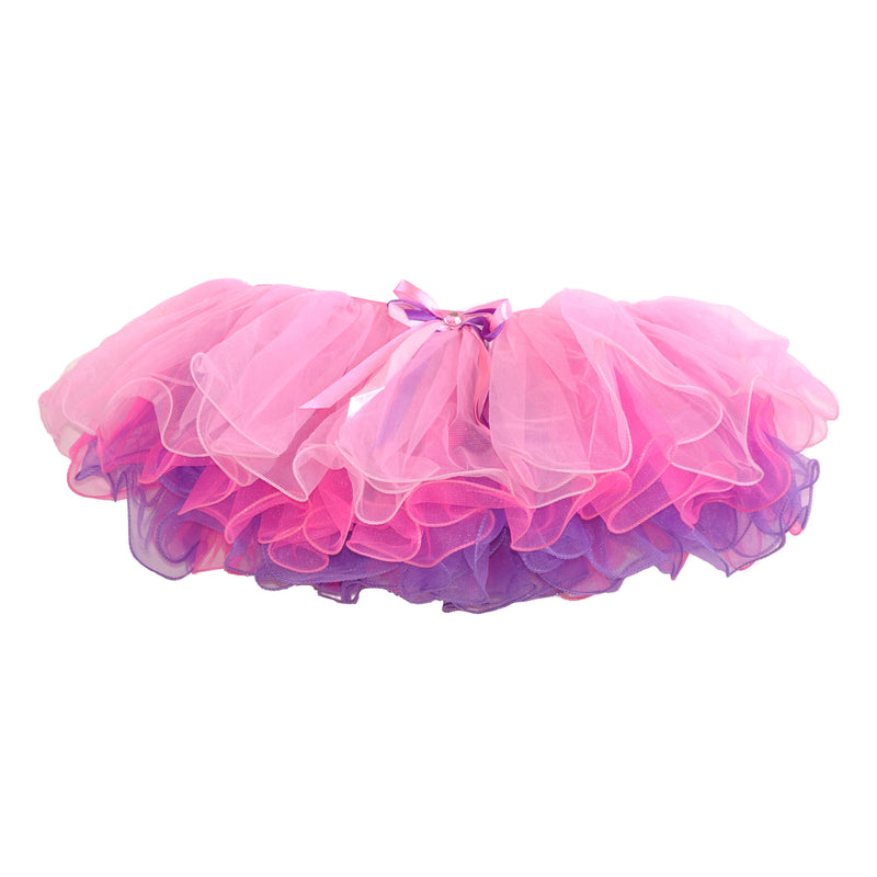 Girls Pink Purple Tutu Skirt Dress Costume Kids Birthday Dance Skirt 2,3,5,6