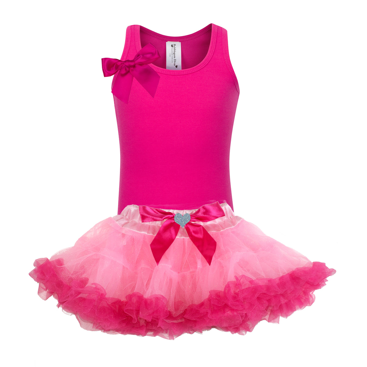 Little Princess Pink Fluffy Pettiskirt Dress Up Set