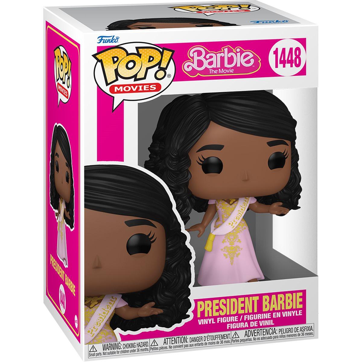 FUNKO POP! MOVIES: PRESIDENT BARBIE Vinyl Toy Figure #1448 - Bubblegum Divas 